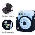 کیف نمدی دوربین فوجی فیلم Instax Mini 12 Felt Bag With Sticker