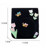 کیف نمدی دوربین فوجی فیلم Instax Mini 12 Felt Bag With Sticker