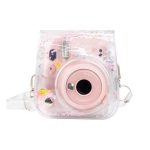 کیف چرمی دوربین فوجی فیلم Instax Mini 11 Glitter Bag