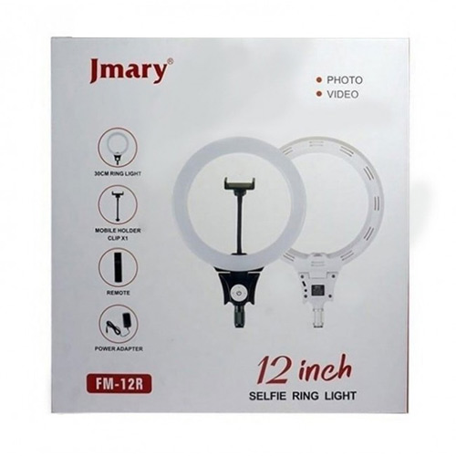 رینگ لایت جیماری Jmary FM-12R Ring Light