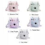 کیف چرمی دوربین فوجی فیلم Instax Mini 12 Clear Soft Bag