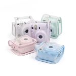 کیف چرمی دوربین فوجی فیلم Instax Mini 12 Clear Soft Bag