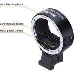 آداپتور تبدیل مانت EF و EF-S به EOS R کاملایت Commlite EF-EOS R Mount Adapter