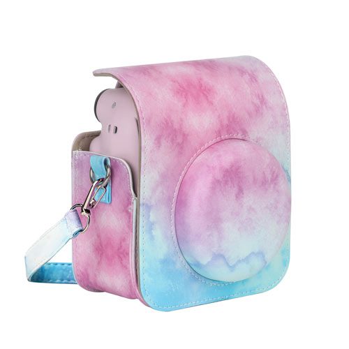 کیف چرمی دوربین فوجی فیلم کهکشانی Instax Mini 12 Galaxy Bag