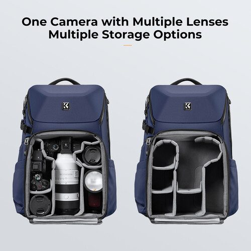 کوله پشتی دوربین کی اند اف K&F KF13.144V2 Camera Backpack