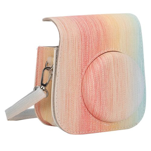 کیف چرمی دوربین فوجی فیلم Instax Mini 12 Colorful Bag