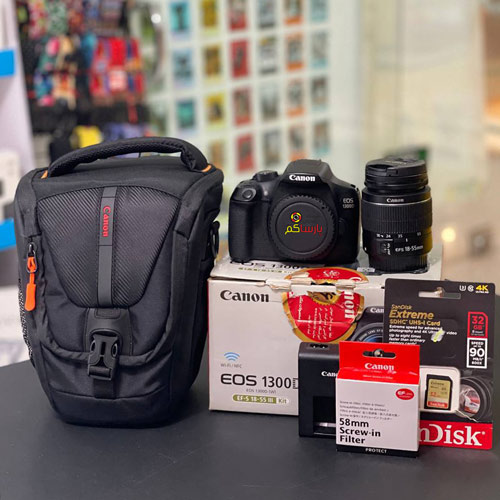 دوربین عکاسی کانن Canon EOS 1300D Kit EF-S 18-55mm III دست دوم