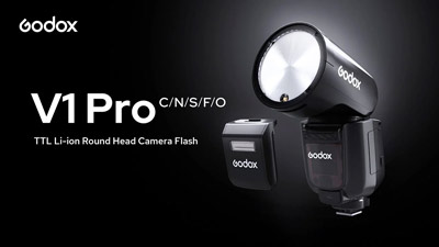 فلاش اکسترنال گودکس مخصوص کانن Godox V1Pro C Flash for Canon