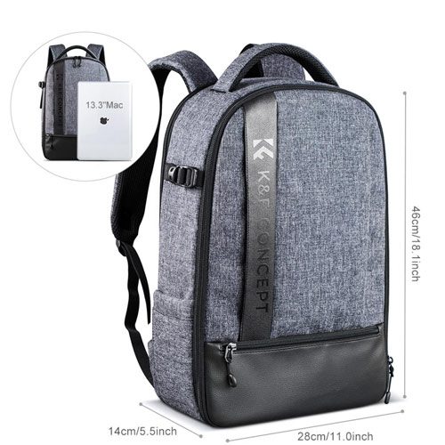 کوله پشتی دوربین کی اند اف K&F KF13.044V5 Camera Backpack