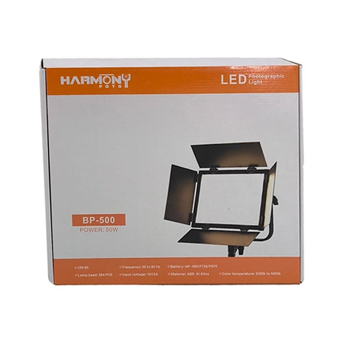 نور ثابت ویدیویی Harmony BP-500 LED