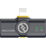 میکروفون یقه ای بی سیم هالی لند (Hollyland Lark M2 Duo Combo (Shine Charcoal