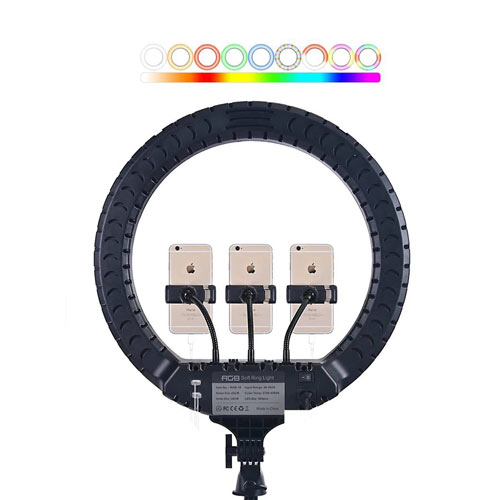 رینگ لایت سالنی Ringlight HSN45 RGB