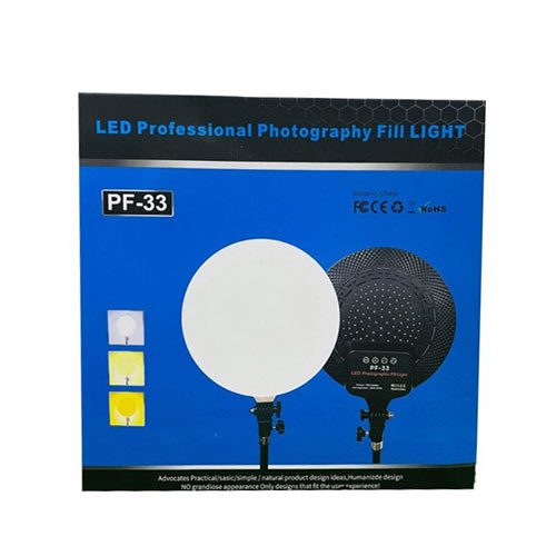 نور ثابت ویدیویی Soft Light PF33 LED