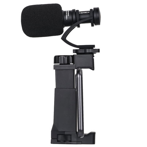 کیت تولید کننده محتوا همراه نور و میکروفون کامیکا Comica CVM-VM10-K5