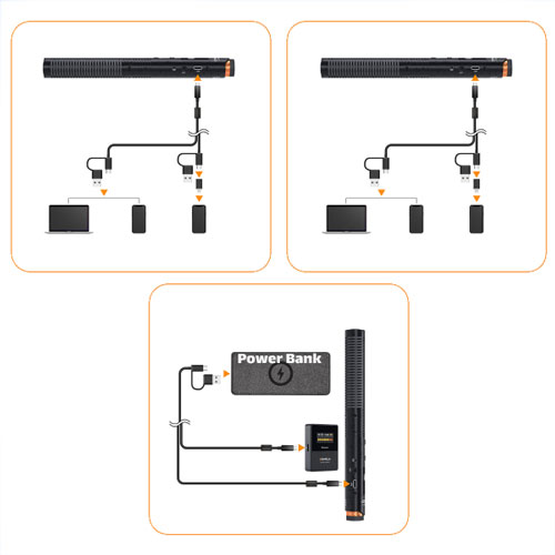 میکروفون بیسیم شاتگان کامیکا Comica CVM-VM30 Shotgun Microphone