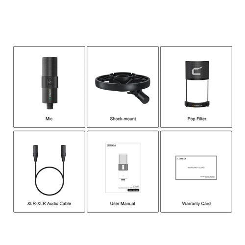 میکروفون استودیویی کامیکا Comica STA-X2 Microphone