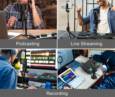 میکروفون استودیویی کامیکا Comica STA-X2 Microphone