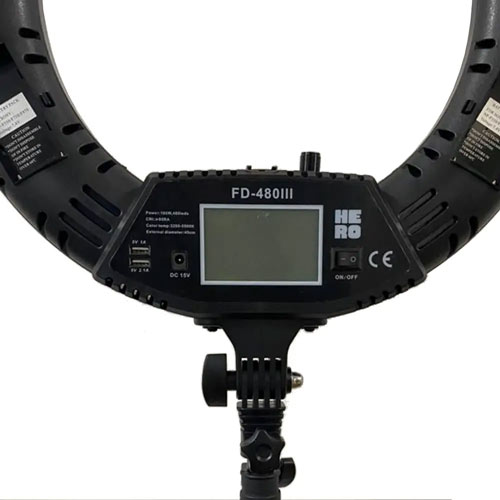 رینگ لایت هیرو Hero FD-480III Ring Light