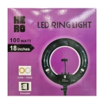 رینگ لایت هیرو همراه پایه Hero FE-480 100W Ring Light