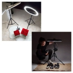 رینگ لایت هیرو همراه پایه Hero KY-BK416 65W Ring Light