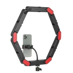 رینگ لایت شش ضلعی هیرو Hero V8 Ring Light