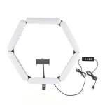 رینگ لایت شش ضلعی هیرو Hero V8 Ring Light
