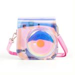 کیف دوربین فوجی فیلم مناسب FujiFilm Instax mini 11/12 Clear Pink Bag