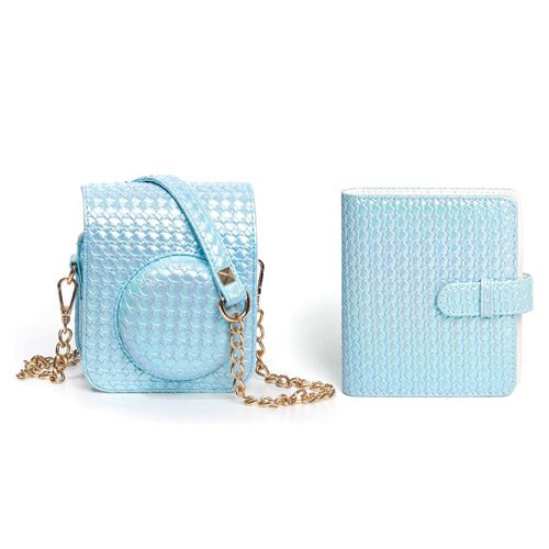 کیف و آلبوم چرمی دوربین فوجی فیلم Instax Mini 12 Bag + Album