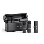 میکروفون 4 کاربره بی سیم یقه ای بویا Boya BY-V4D Lightning
