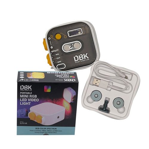 نور ثابت ال ای دی دی بی کی DBK Mini RGB Light SLP014R