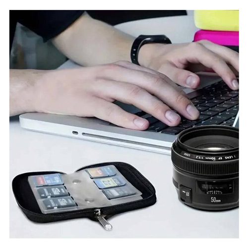 کیف محافظ مموری پارچه ای Memory Card Case VT-001