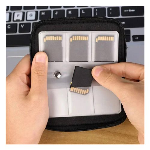 کیف محافظ مموری پارچه ای Memory Card Case VT-001