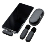 میکروفون موبایل بی سیم یقه ای انسر Answer K61 Dual Lightning Wireless Microphone