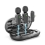 میکروفون موبایل بی سیم یقه ای انسر Answer K61 Dual Lightning Wireless Microphone