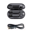 میکروفون موبایل بی سیم یقه ای انسر Answer K61 Dual Lightning Wireless Microphone