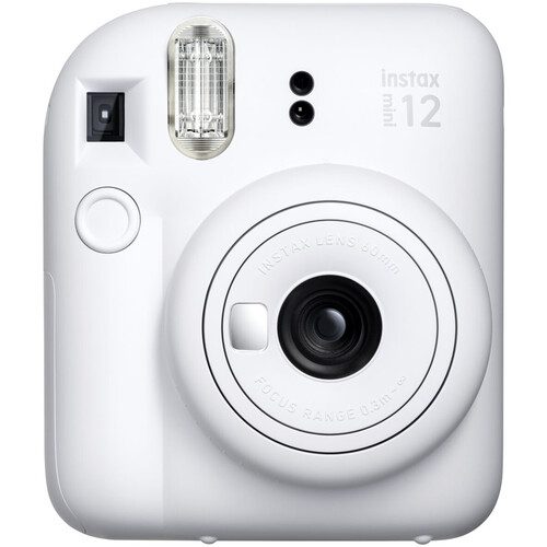 پک کامل دوربین چاپ سریع اینستکس مینی 12 فوجی فیلم Fujifilm Instax Mini 12 White Package
