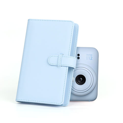 پک کامل دوربین چاپ سریع اینستکس مینی 12 فوجی فیلم Fujifilm Instax Mini 12 Blue Package