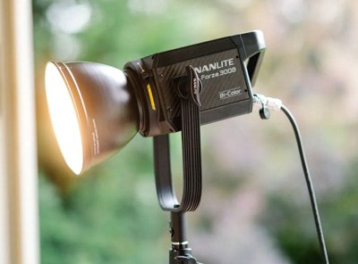 نور ویدیویی نانلایت Nanlite Forza 300B II Bi-Color LED