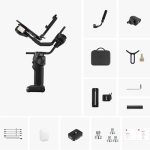 لرزشگیر دوربین ژیون Zhiyun Crane 4 Gimbal Stabilizer Combo Kit