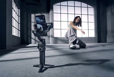 گیمبال موبایل ژیون تک اسموت Zhiyun Smooth 5S AI Smartphone Gimbal
