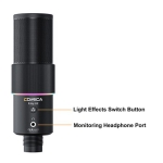 میکروفون استودیویی کامیکا Comica EJOY STA-U2D Microphone