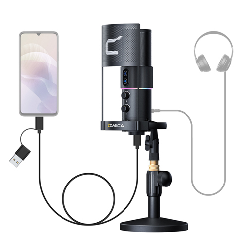 میکروفون استودیویی کامیکا Comica EJOY STA-U2D Microphone
