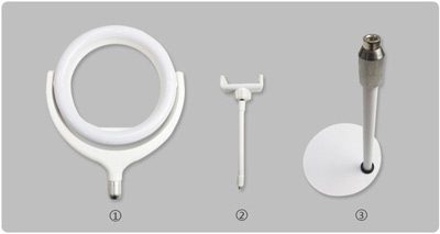 رینگ لایت پایه دار مدل F539 Ringlight