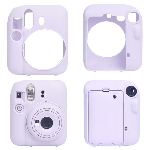 پک کامل دوربین چاپ سریع اینستکس مینی 12 فوجی فیلم Fujifilm Instax Mini 12 Purple Package