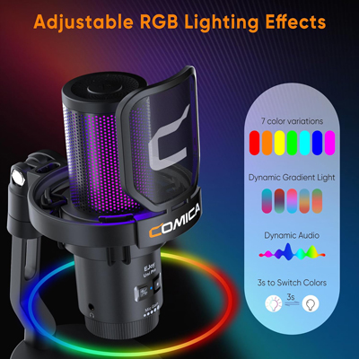 میکروفون گیمینگ کامیکا Comica EJOY UNI PRO D Microphone
