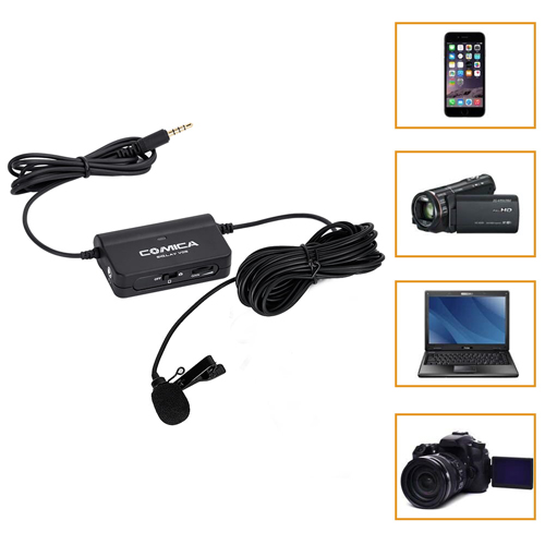 میکروفون یقه ای کامیکا Comica SIG.LAV V05 Microphone