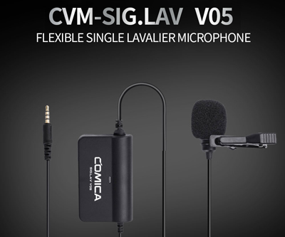 میکروفون یقه ای کامیکا Comica SIG.LAV V05 Microphone