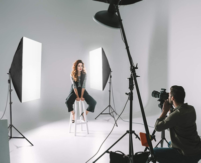 کیت سافت باکس لامپی Softbox 50×70 Bi-Color + پایه و لامپ