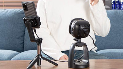 میکروفون و وبکم بویا مدل BOYA BY-CM6A USB Webcam Microphone