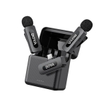میکروفون دو کاربر بی سیم یقه ای بویا Boya BY-V30 Type-C
